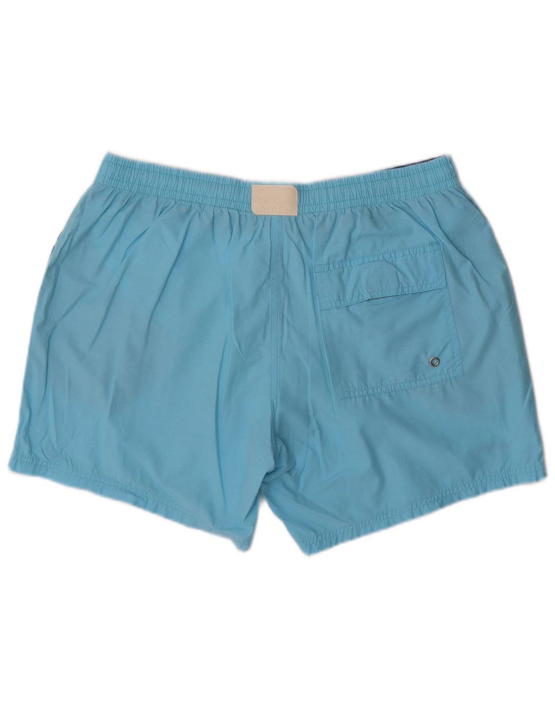 Pantaloni scurți de înot Lacoste pentru bărbați Mărimea 7 2XL Bumbac albastru