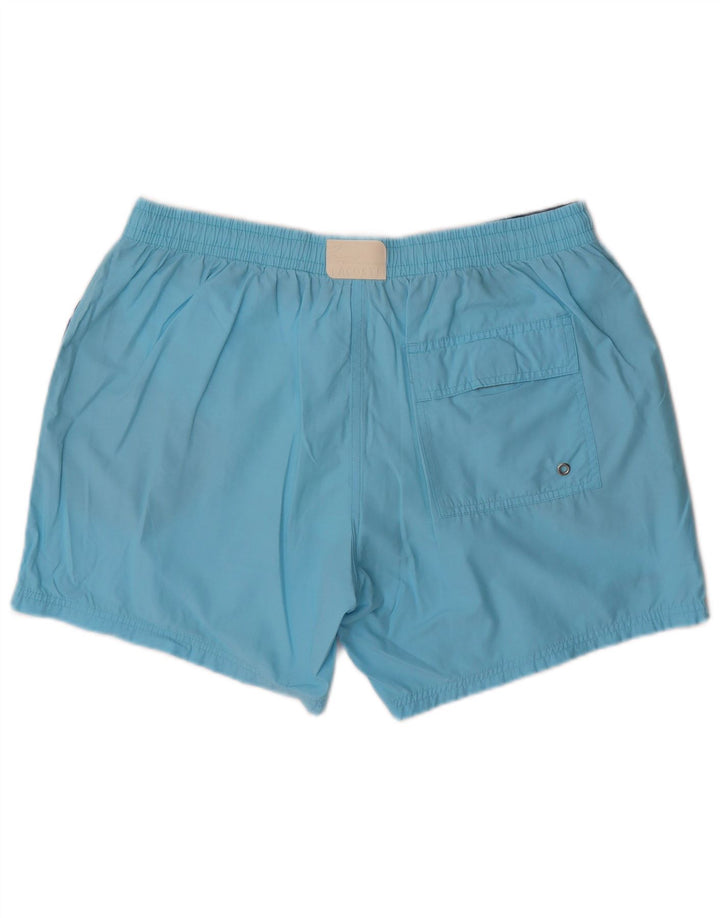 Pantaloni scurți de înot Lacoste pentru bărbați Mărimea 7 2XL Bumbac albastru