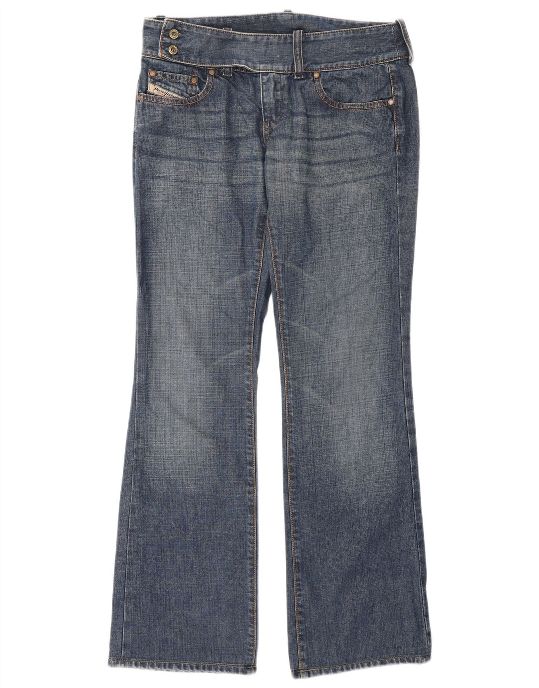 Jeans Bootcut pentru femei Diesel W27 L30 Bumbac albastru