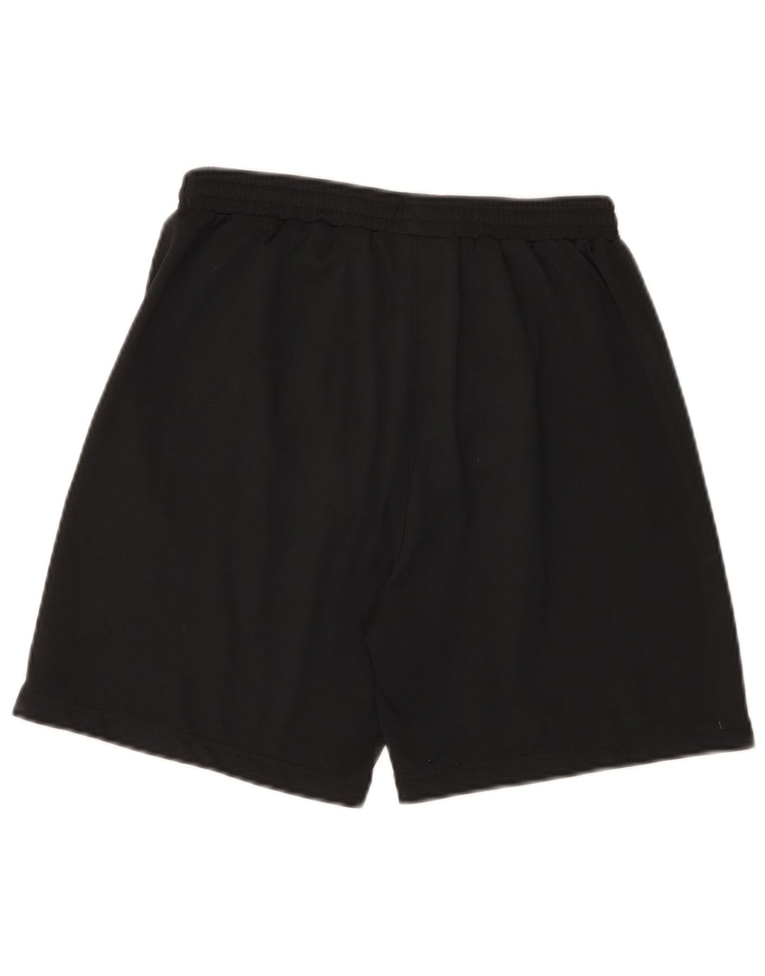 Pantaloni scurți de înot vintage pentru bărbați, poliester negru mic