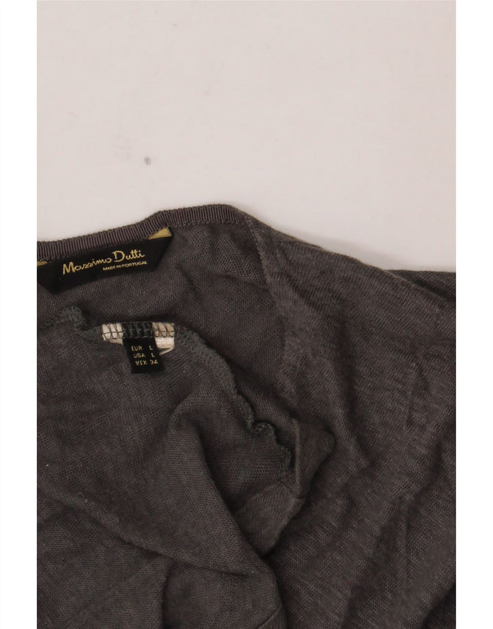 Bluză Massimo Dutti pentru femei UK 16 Large Gri