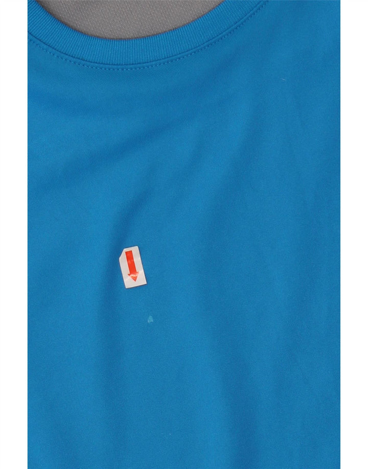 Tricou pentru bărbați Adidas Top Mediu Albastru Poliester Colorblock