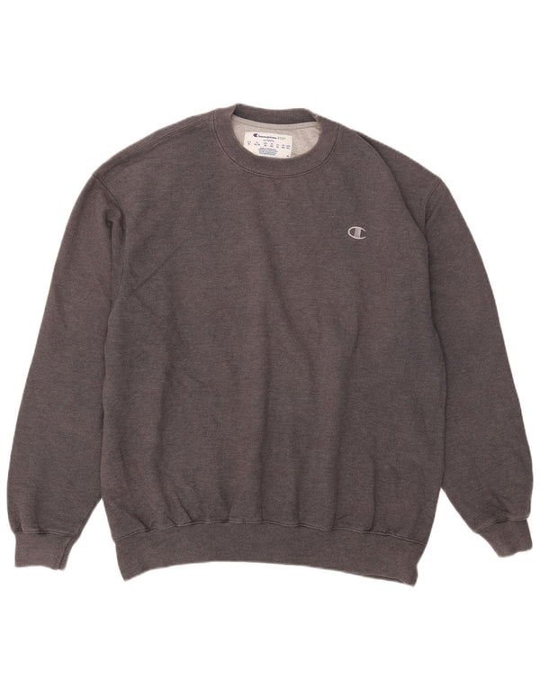 Pulover pentru bărbați Champion Pulover XL bumbac gri