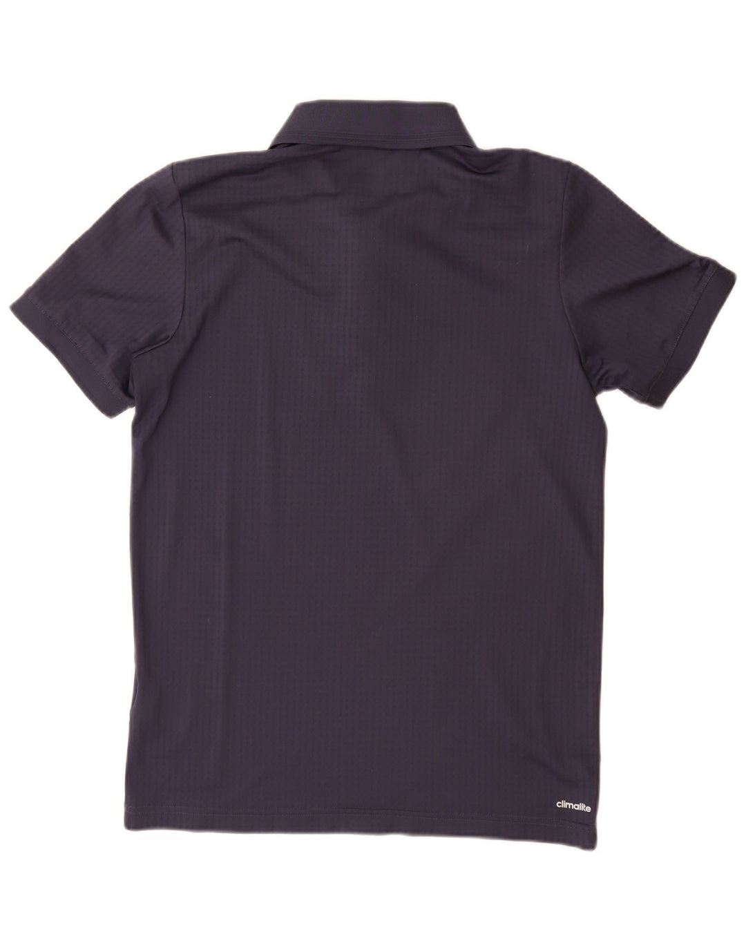 Tricou polo Adidas Climalite pentru bărbați, poliester bleumarin mic