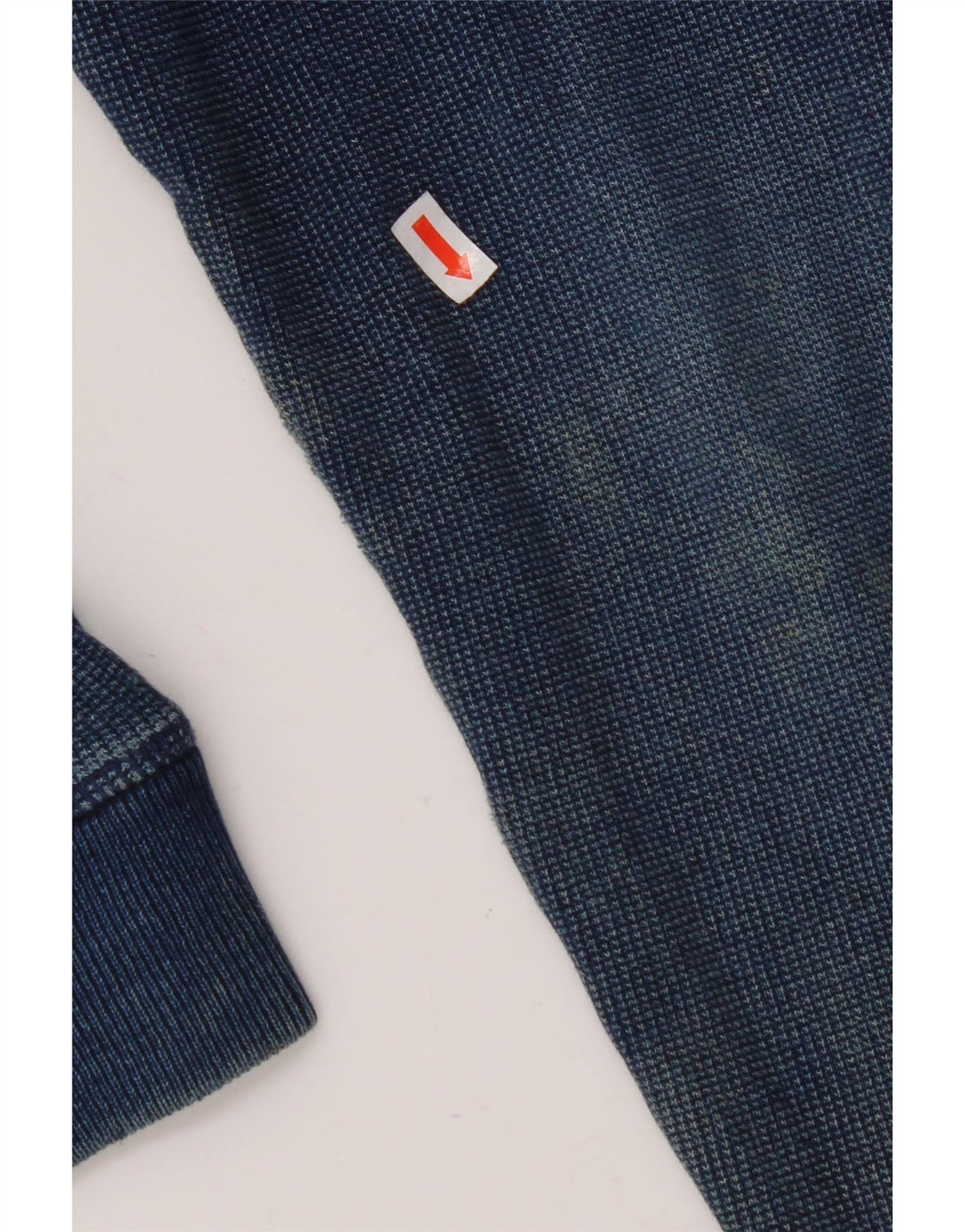 FAT FACE Hanorac cu fermoar pentru bărbați, bumbac mediu, albastru bleumarin