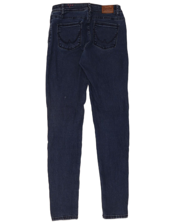 SUPERDRY Blugi skinny Alexa Jegging pentru femei W28 L32 bumbac bleumarin