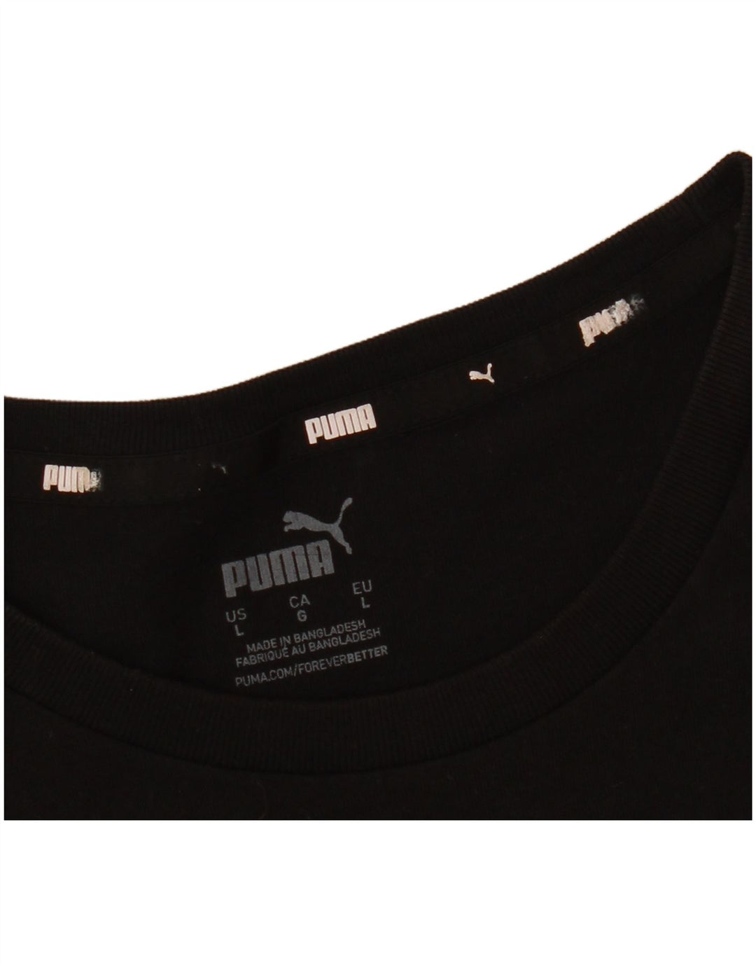 Tricou grafic Puma pentru bărbați Top Large Negru