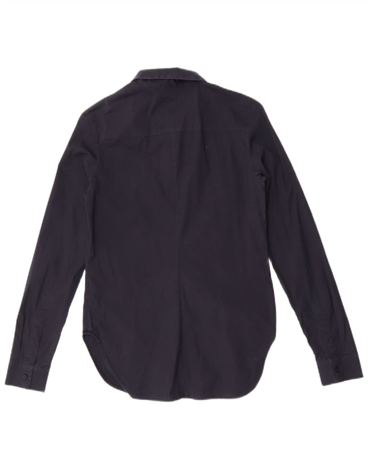 Cămașă Cos Femei EU 34 XS Bumbac bleumarin
