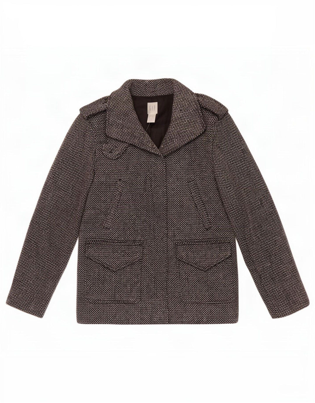 Jachetă militară pentru femei Gap UK 12 Medium Black