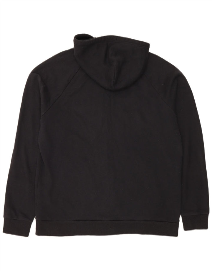 Pulover Under Armour pentru bărbați, cu fermoar, bumbac, negru