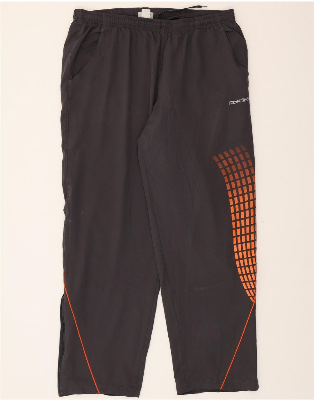 REEBOK Mens Tracksuit Trousers XL  Grey Polyester Vintage Reebok and Second-Hand Reebok from Messina Hembry 