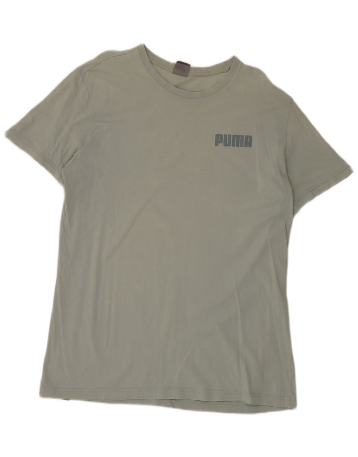 Tricou pentru bărbați PUMA Top Large Blue