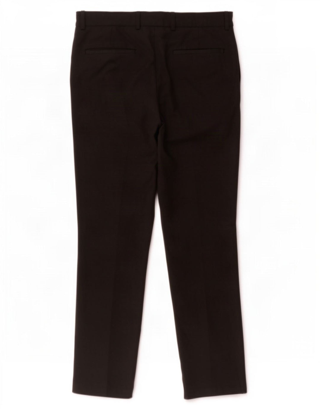 Marks & Spencer Pantaloni drepți pentru bărbați L32 L31 Poliester negru