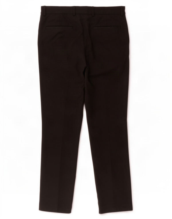 Marks & Spencer Pantaloni drepți pentru bărbați L32 L31 Poliester negru