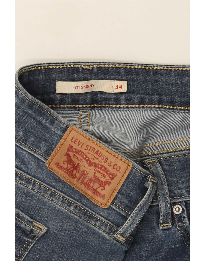 Blugi Levi's 711 Skinny W34 L30 Albastru