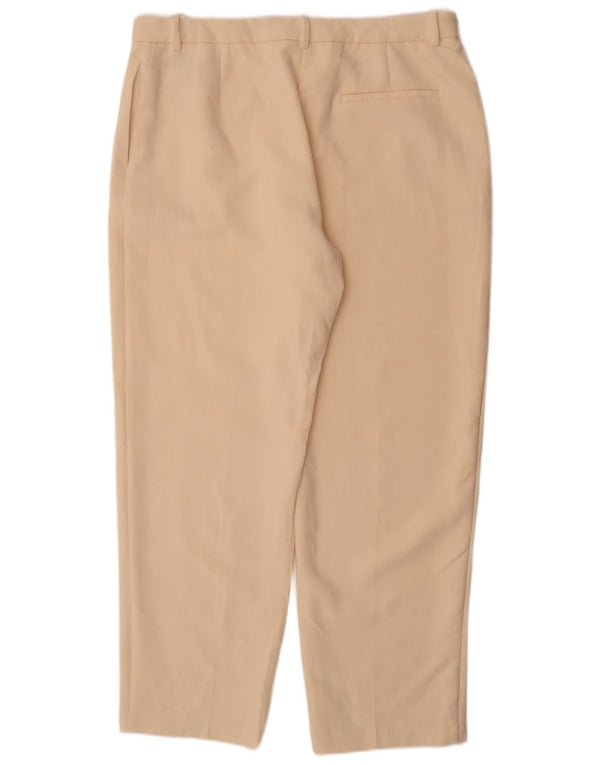 Pantaloni chino conici pentru femei Marks & Spencer UK 18 XL W36 L30 bej