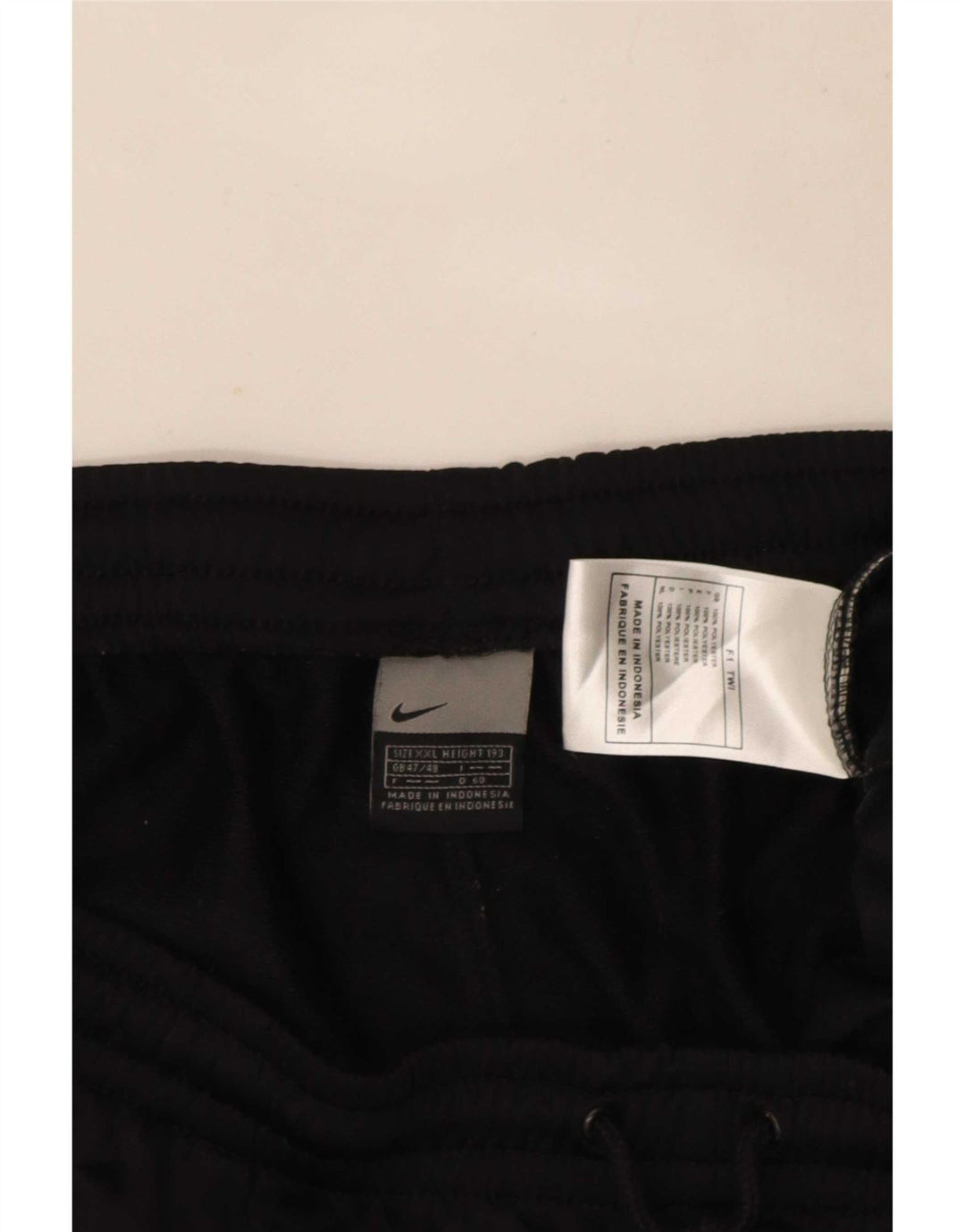 Pantaloni de trening Nike pentru bărbați Marea Britanie 47/48 2XL Negru Poliester