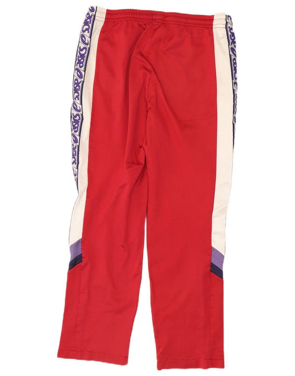 Pantaloni de trening Asics pentru bărbați cu grafic IT 52, roșu mare, poliamidă color bloc