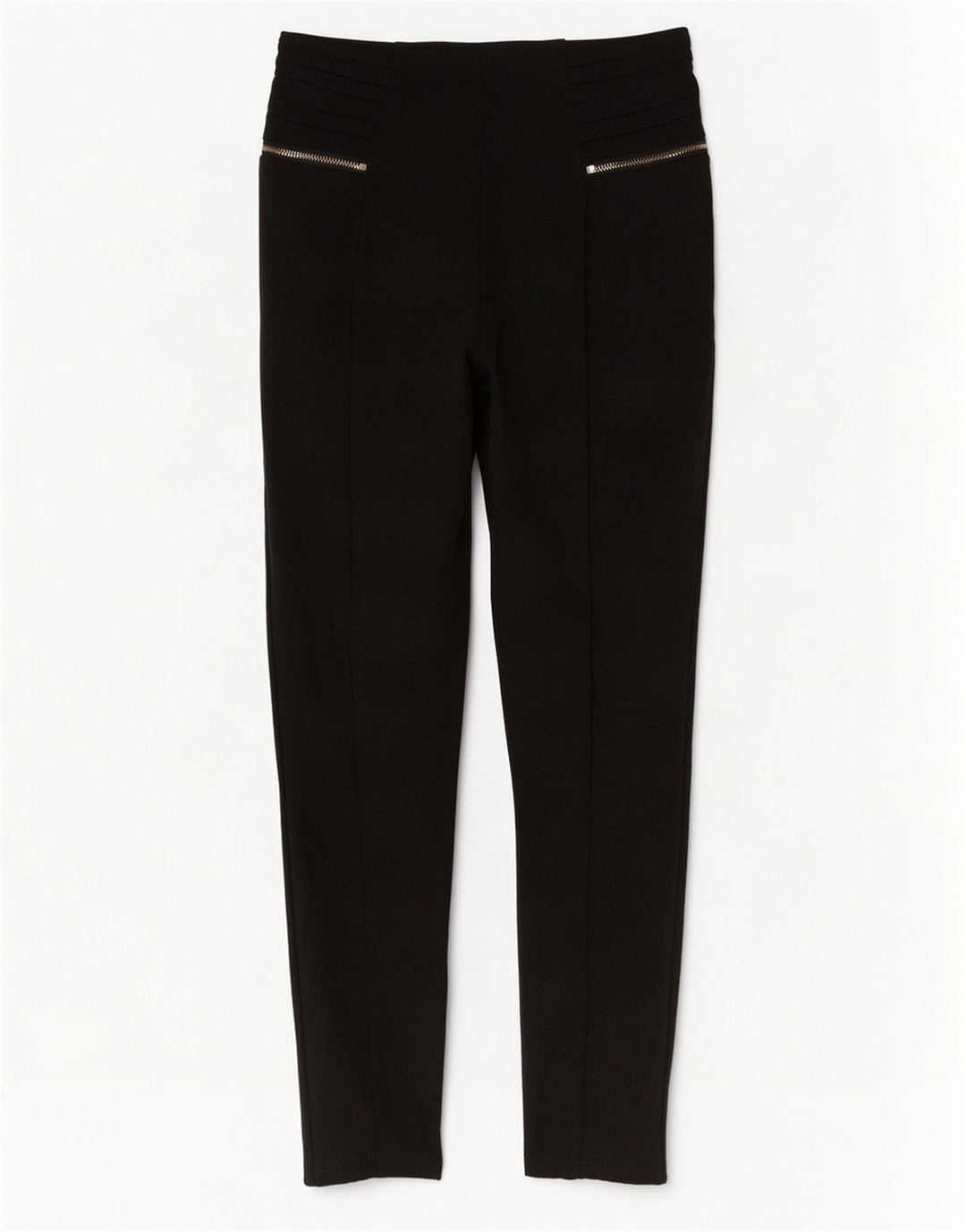 Pantaloni tăiați pentru femei Zara Medium L28 L25 Negri