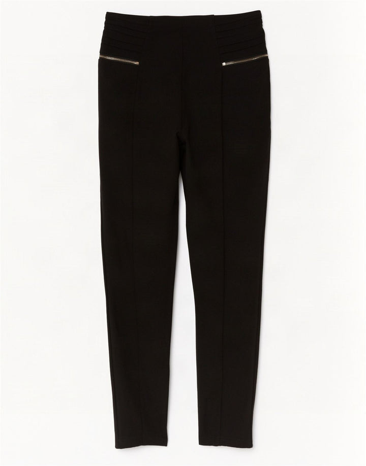 Pantaloni tăiați pentru femei Zara Medium L28 L25 Negri