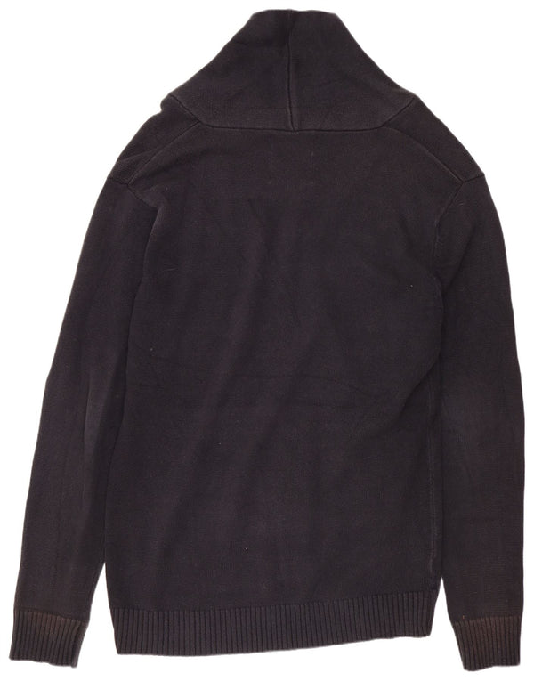 JACK & JONES Mens Premium Cardigan Sweater XL Navy Blue