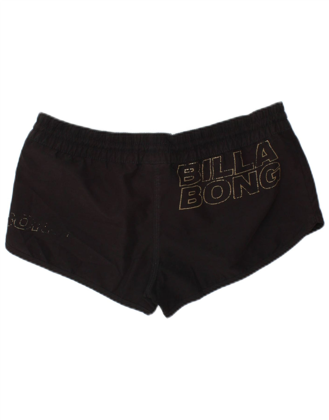 BILLABONG Pantaloni scurți de înot grafic pentru femei US 12 Poliester negru mare