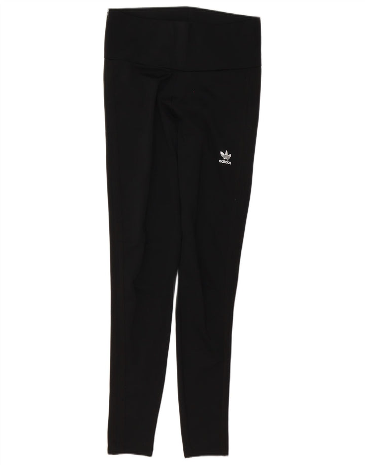 Leggings pentru femei Adidas UK 12 Poliester mediu negru