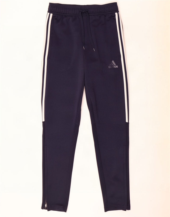 Pantaloni de trening Adidas Aeroready pentru bărbați, poliester mici, albastru