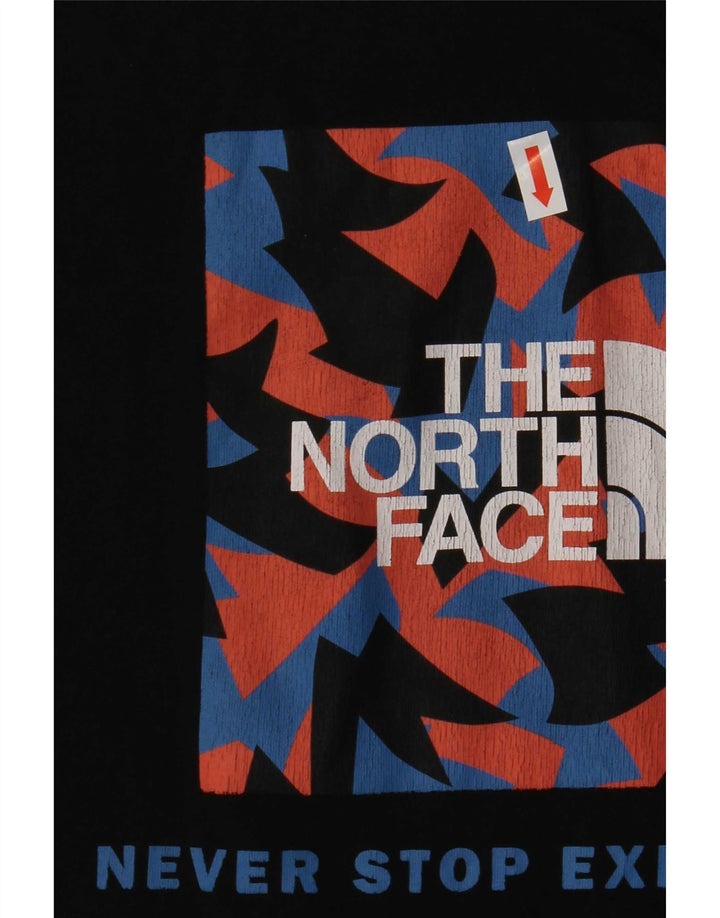 Tricou grafic pentru bărbați The North Face Top Medium Black Bumbac