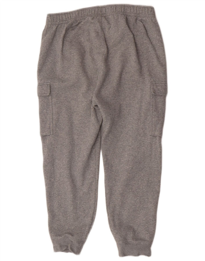 Pantaloni de trening Nike pentru bărbați Cargo Pantaloni de jogging, mari, gri, bumbac