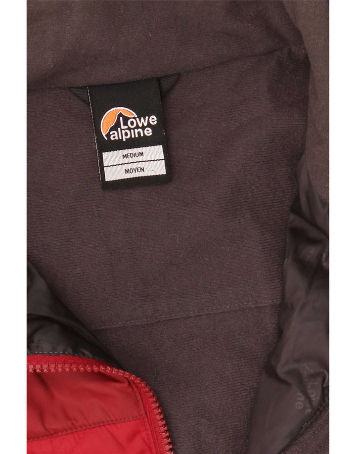 Jachetă căptușită pentru bărbați Lowe Alpine UK 38 Medium Red Colorblock Nylon
