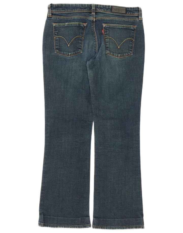Blugi LEVI'S 572 Bootcut W32 L29 Bumbac albastru