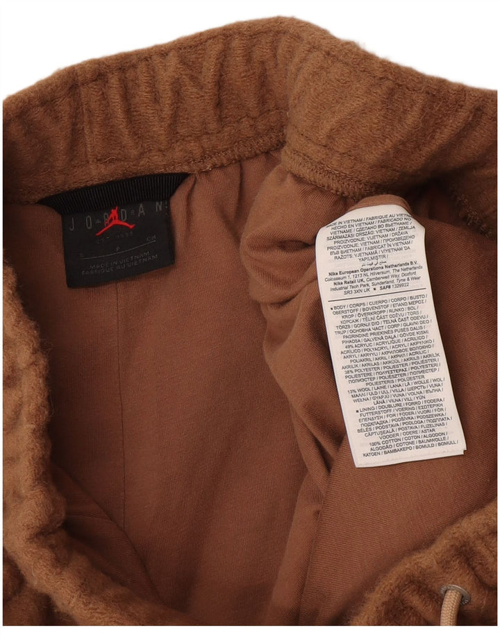 Pantaloni de trening Jordan pentru bărbați Joggeri mici maro acrilic