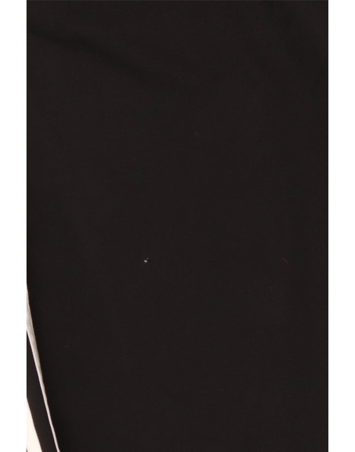 Pantaloni de trening Adidas pentru bărbați, poliester mediu negru