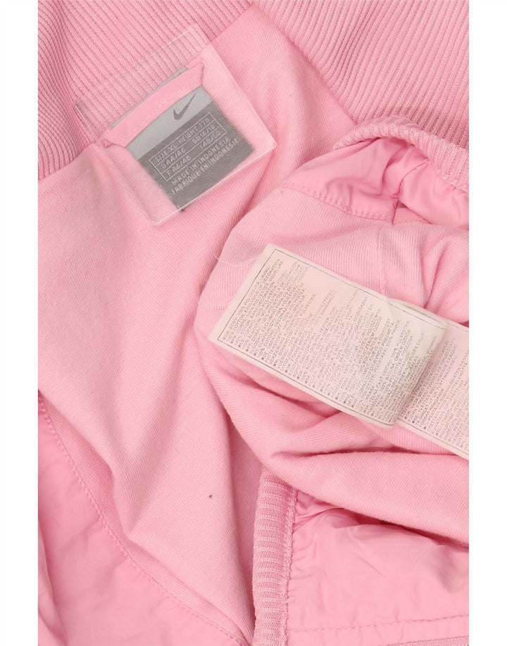 Jachetă de vânt pentru femei NIKE UK 16/18 XL roz poliester