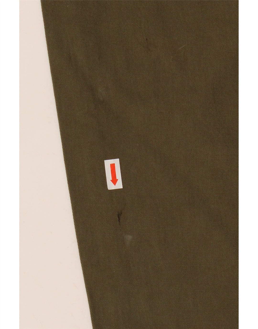 Pantaloni tăiați conici pentru femei CALVIN KLEIN US 12 Large W34 L26 Kaki