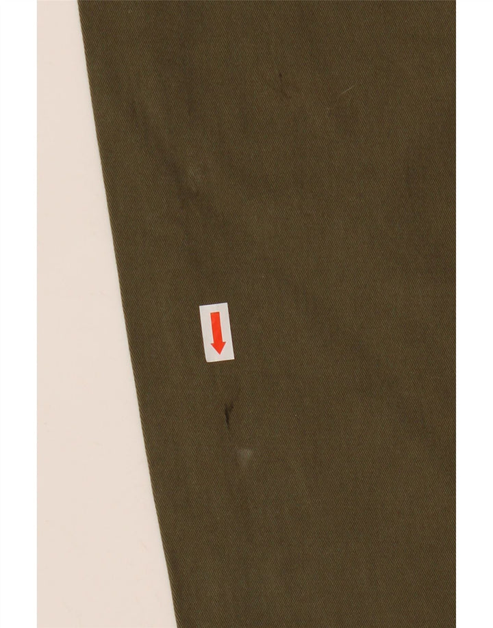 Pantaloni tăiați conici pentru femei CALVIN KLEIN US 12 Large W34 L26 Kaki