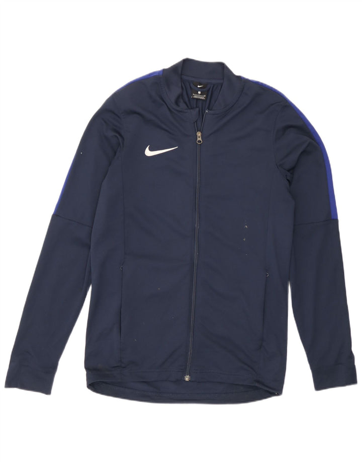 Jachetă de top pentru trening Nike pentru bărbați, mică, albastru, poliester sport