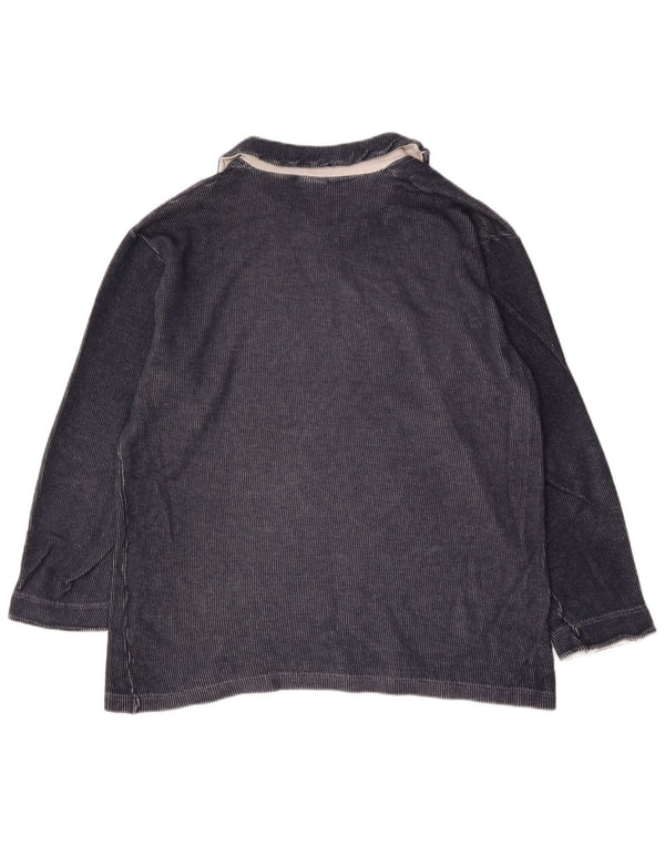 Tricou polo cu mânecă lungă pentru bărbați Fila XL bleumarin