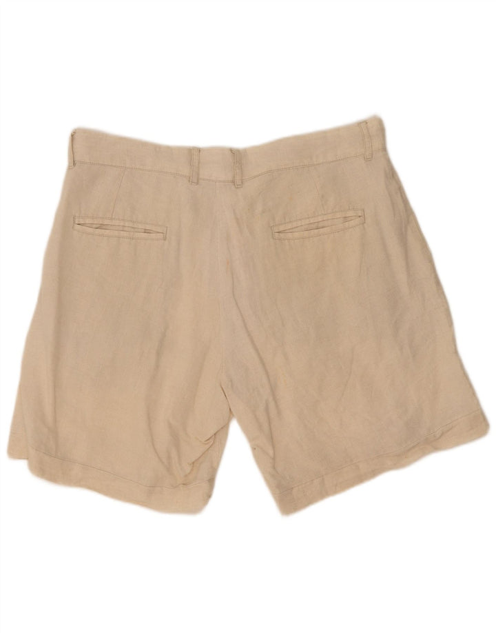 Pantaloni scurți chino pentru bărbați Zara Mari W32 Bej