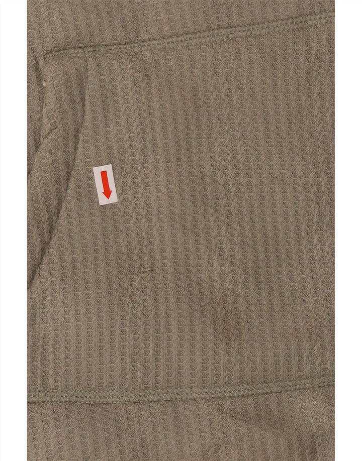 Weird Fish pentru femei Sherpa Gât rulat Pulover UK 12 Medium Green