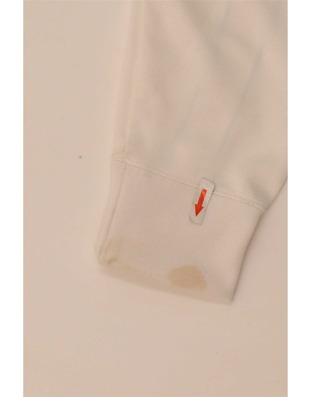 Pulover Nike pentru bărbați, cu fermoar, cu capotă, mic, alb, din poliester