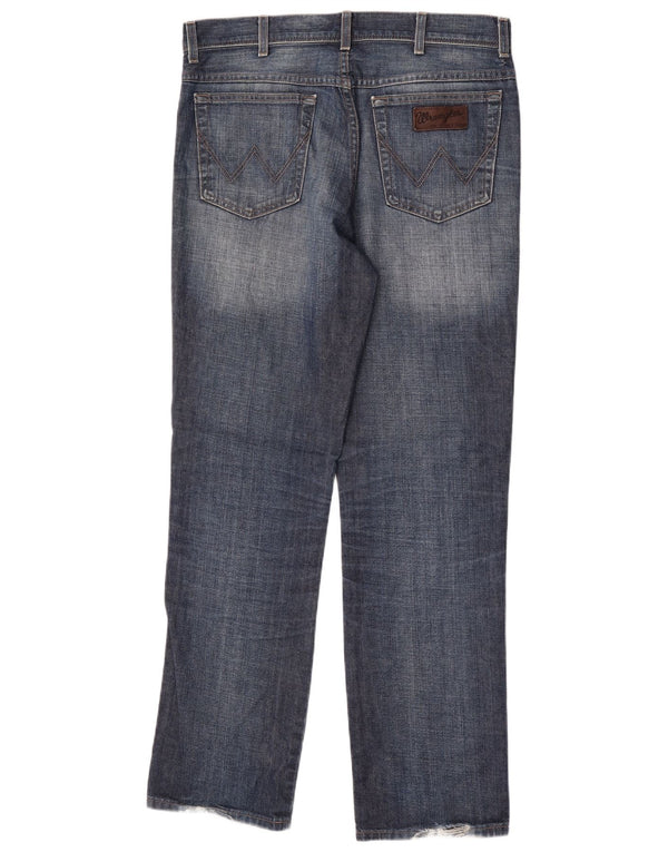 Blugi drepte pentru bărbați Wrangler Texas W36 L34 Bumbac albastru