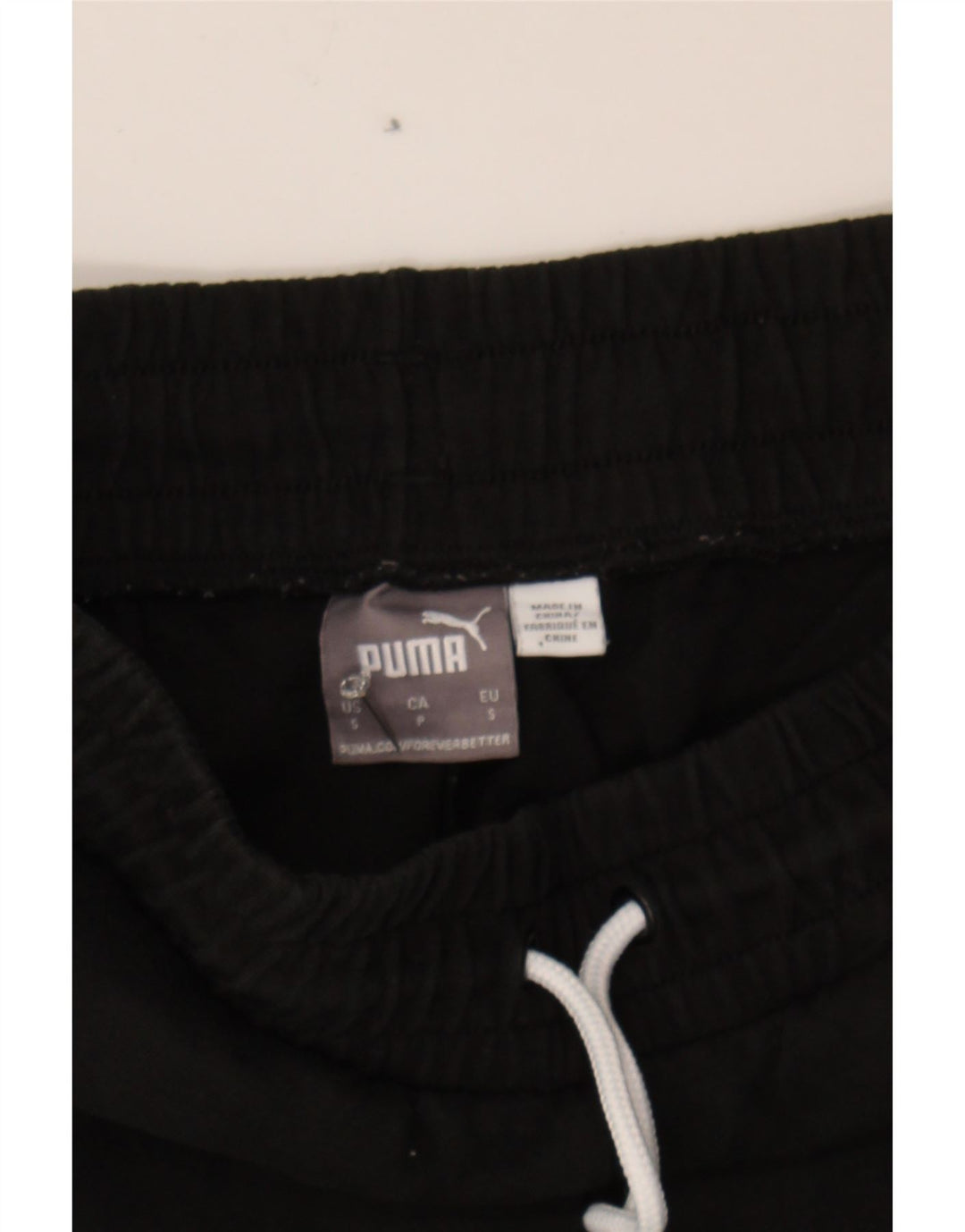 PUMA Mens Cargo Tracksuit Trousers Small  Black Cotton Vintage Puma and Second-Hand Puma from Messina Hembry 