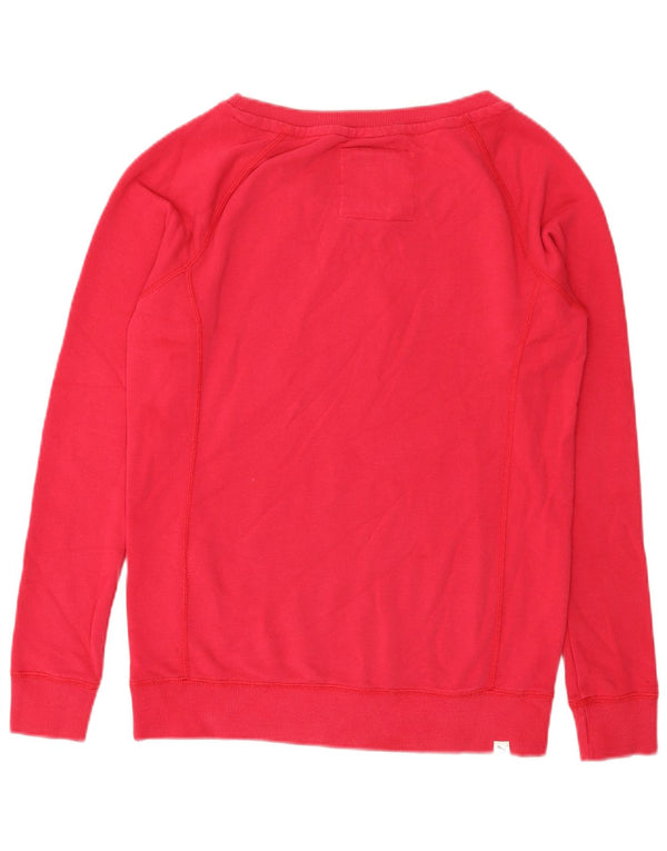 Pulover cu grafic pentru femei Puma, UK 12, bumbac roz mediu