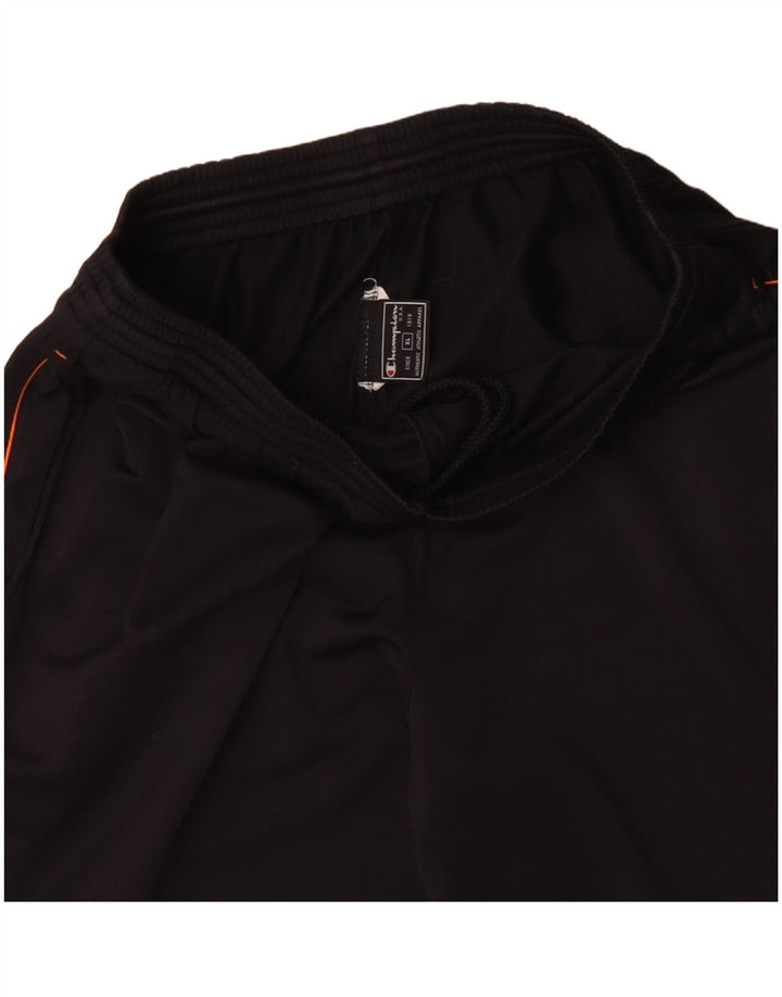 Pantaloni de trening pentru bărbați CHAMPION XL poliester negru