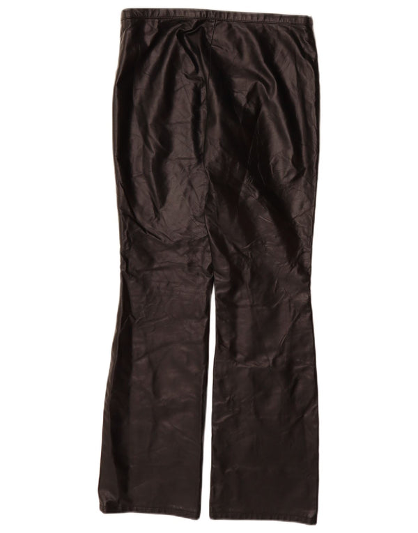 Pantaloni casual pentru femei VINTAGE Bootcut US 9 Medium W28 L30 Negru