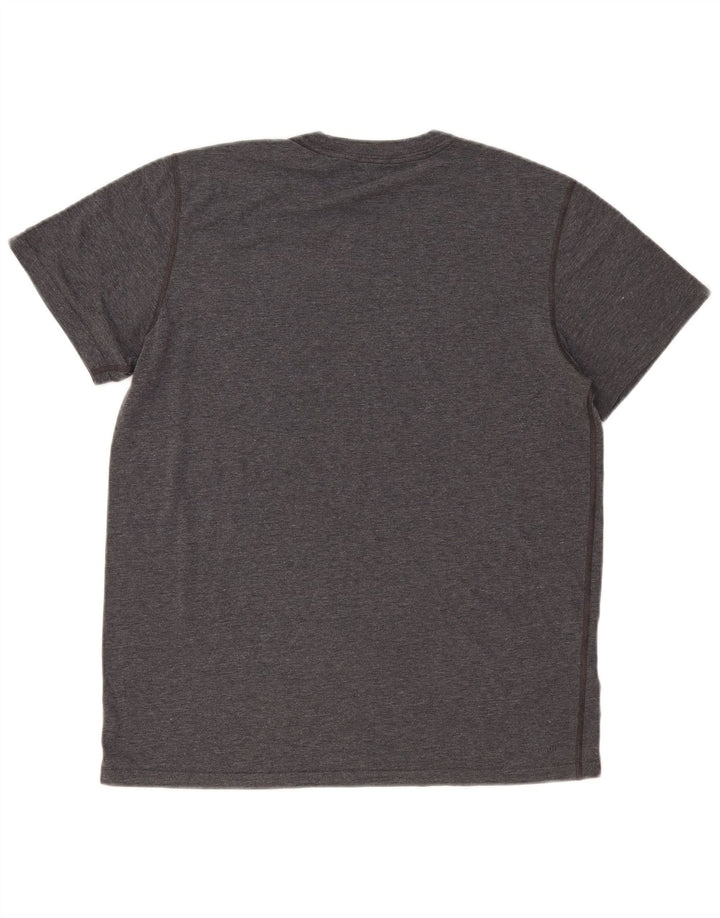 Tricou pentru bărbați Adidas Top mare, gri pete