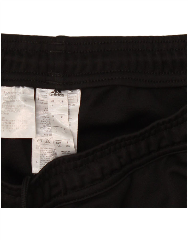 Pantaloni de trening Adidas pentru bărbați, mari, negru, poliester