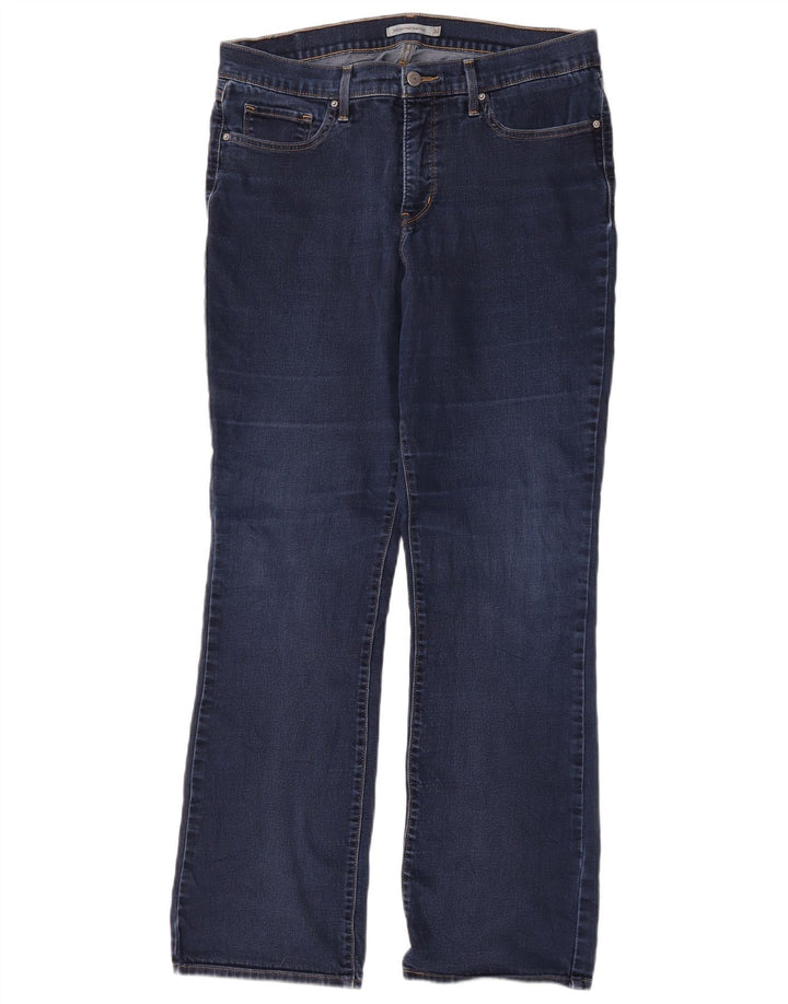 Blugi Levi's 315 Shaping Bootcut W32 L31 bumbac bleumarin